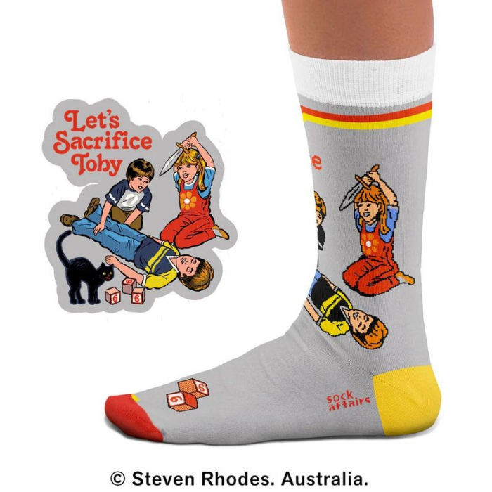 Socken Steven Rhodes "Let's Sacrifice Toby"